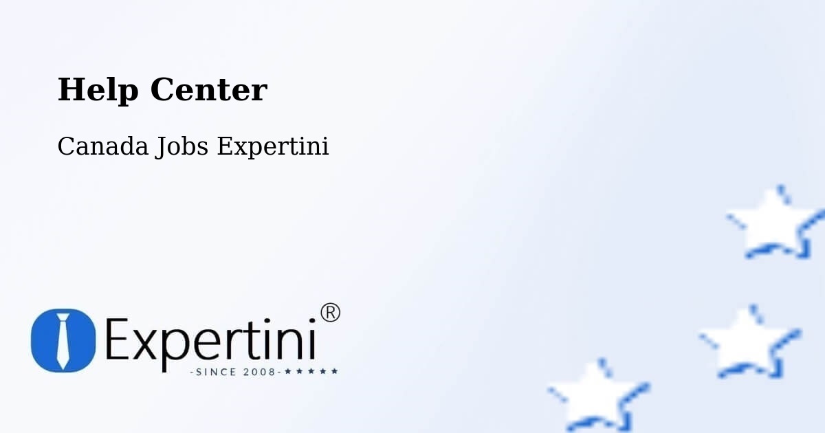 Help Center - Canada Jobs Expertini
